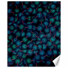 Background Abstract Textile Design Canvas 11  X 14   by Nexatart