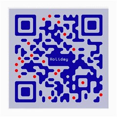 Qr Code Congratulations Medium Glasses Cloth by Nexatart