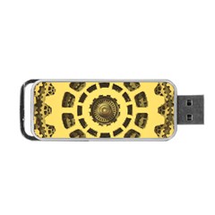 Gears Portable Usb Flash (one Side) by Nexatart