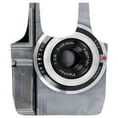 Vintage Camera Full Print Recycle Bags (l)  by Nexatart