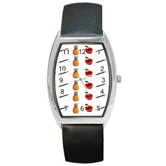 Ppap Pen Pineapple Apple Pen Barrel Style Metal Watch by Nexatart