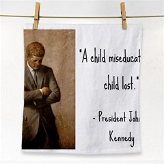 A Child Is Miseducated    Face Towel by athenastemple