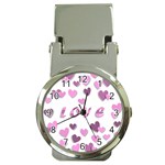 Love Valentine S Day 3d Fabric Money Clip Watches Front