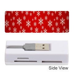 Christmas Snow Flake Pattern Memory Card Reader (stick)  by Nexatart