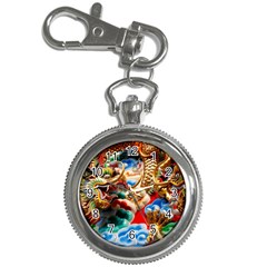 Thailand Bangkok Temple Roof Asia Key Chain Watches by Nexatart