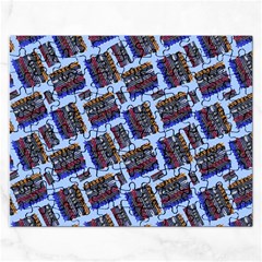 Abstract Pattern Seamless Artwork Rectangular Jigsaw Puzzl by Nexatart