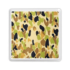 Army Camouflage Pattern Memory Card Reader (square)  by Nexatart