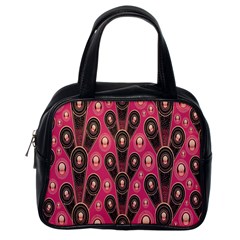 Background Abstract Pattern Classic Handbags (one Side) by Nexatart