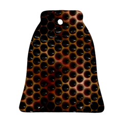 Beehive Pattern Bell Ornament (two Sides) by Nexatart