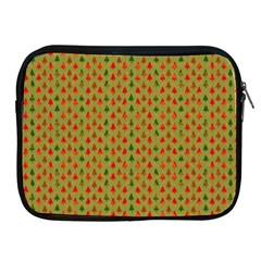 Christmas Trees Pattern Apple Ipad 2/3/4 Zipper Cases by Nexatart