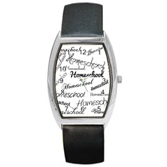 Homeschool Barrel Style Metal Watch by athenastemple