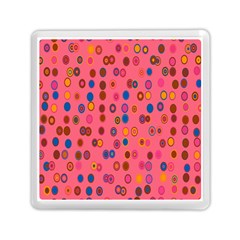 Circles Abstract Circle Colors Memory Card Reader (square)  by Nexatart