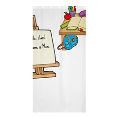 Mom Shower Curtain 36  X 72  (stall)  by athenastemple