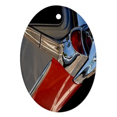 Classic Car Design Vintage Restored Ornament (oval) by Nexatart