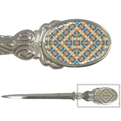 Modern Geometric Intricate Pattern Letter Openers by dflcprints