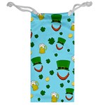 St. Patrick s day pattern Jewelry Bag Back