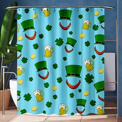 St  Patrick s Day Pattern Shower Curtain 60  X 72  (medium)  by Valentinaart