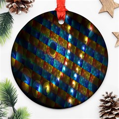 Fractal Digital Art Ornament (round) by Nexatart