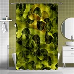 Olive Seamless Camouflage Pattern Shower Curtain 48  x 72  (Small)  Curtain(48  X 72 ) - 42.18 x64.8  Curtain(48  X 72 )