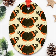 Butterfly Butterflies Insects Ornament (oval) by Amaryn4rt