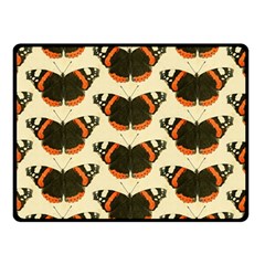 Butterfly Butterflies Insects Double Sided Fleece Blanket (small)  by Amaryn4rt