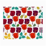 Tree Pattern Background Small Glasses Cloth (2-Side) Front