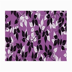 Floral Pattern Background Small Glasses Cloth (2-side) by Amaryn4rt