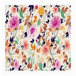 Vector Floral Art Medium Glasses Cloth (2-Side) Front