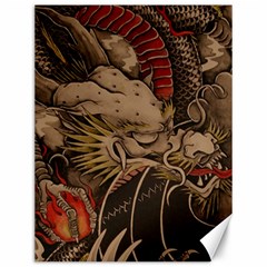 Chinese Dragon Canvas 12  X 16   by Amaryn4rt