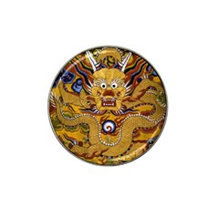 Chinese Dragon Pattern Hat Clip Ball Marker (4 Pack) by Amaryn4rt