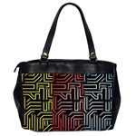 Circuit Board Seamless Patterns Set Office Handbags (2 Sides)  Back