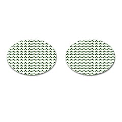 Shamrock Cufflinks (oval) by boho