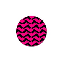 Pink Gun Golf Ball Marker by boho