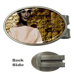 Audrey Hepburn Money Clips (oval)  by Valentinaart