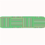 Geometric Pinstripes Shapes Hues Large Bar Mats 32 x8.5  Bar Mat