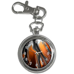 Fractal Structure Mathematics Key Chain Watches by Simbadda