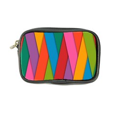 Colorful Lines Pattern Coin Purse