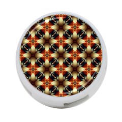 Kaleidoscope Image Background 4-port Usb Hub (one Side) by Simbadda