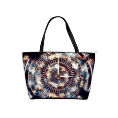 Science Fiction Background Fantasy Shoulder Handbags by Simbadda