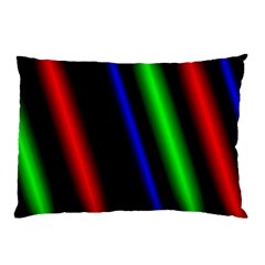 Multi Color Neon Background Pillow Case (two Sides) by Simbadda