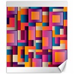 Abstract Background Geometry Blocks Canvas 20  x 24   19.57 x23.15  Canvas - 1