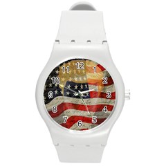 American President Round Plastic Sport Watch (m) by Valentinaart