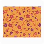 Floral pattern Small Glasses Cloth (2-Side) Front