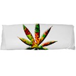 Marijuana Leaf Bright Graphic Body Pillow Case (Dakimakura) Body Pillow Case