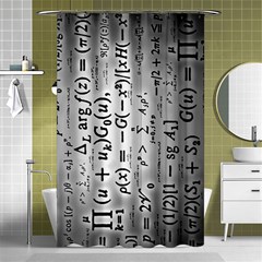 Science Formulas Shower Curtain 48  X 72  (small)  by Simbadda