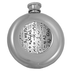 Science Formulas Round Hip Flask (5 Oz) by Simbadda