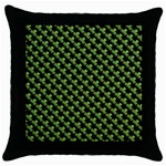 St Patrick S Day Background Throw Pillow Case (Black) Front