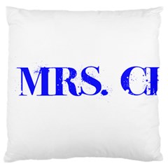 Future Mrs  Chapman Large Cushion Case (two Sides) by badwolf1988store