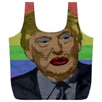 Donald Trump Full Print Recycle Bags (L)  Front