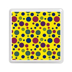 Polka Dots Memory Card Reader (square)  by Valentinaart